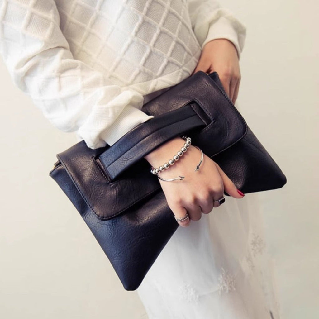Large capacity clutch purse evening clutch bag envelope bag