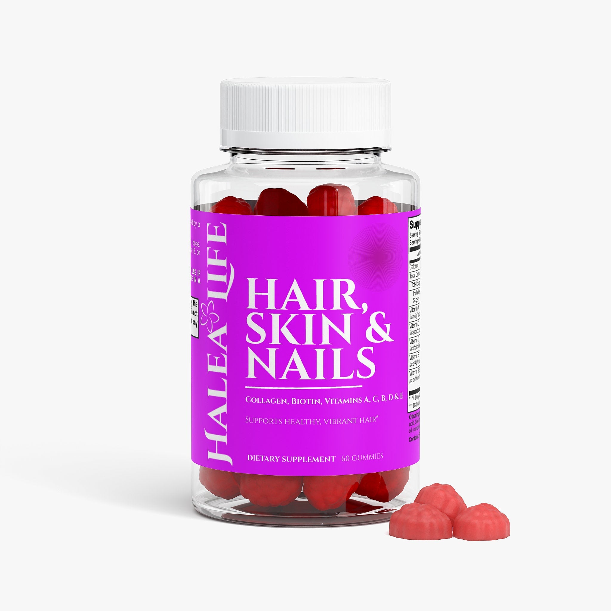Hair Skin Nails Gummies with Biotin and Collagen