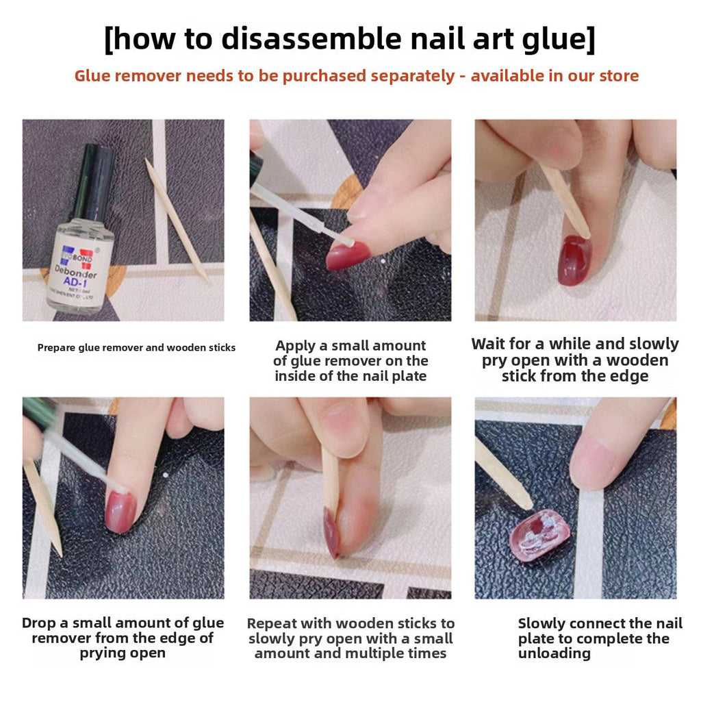 1012- Handmade press on nails fake nails removable