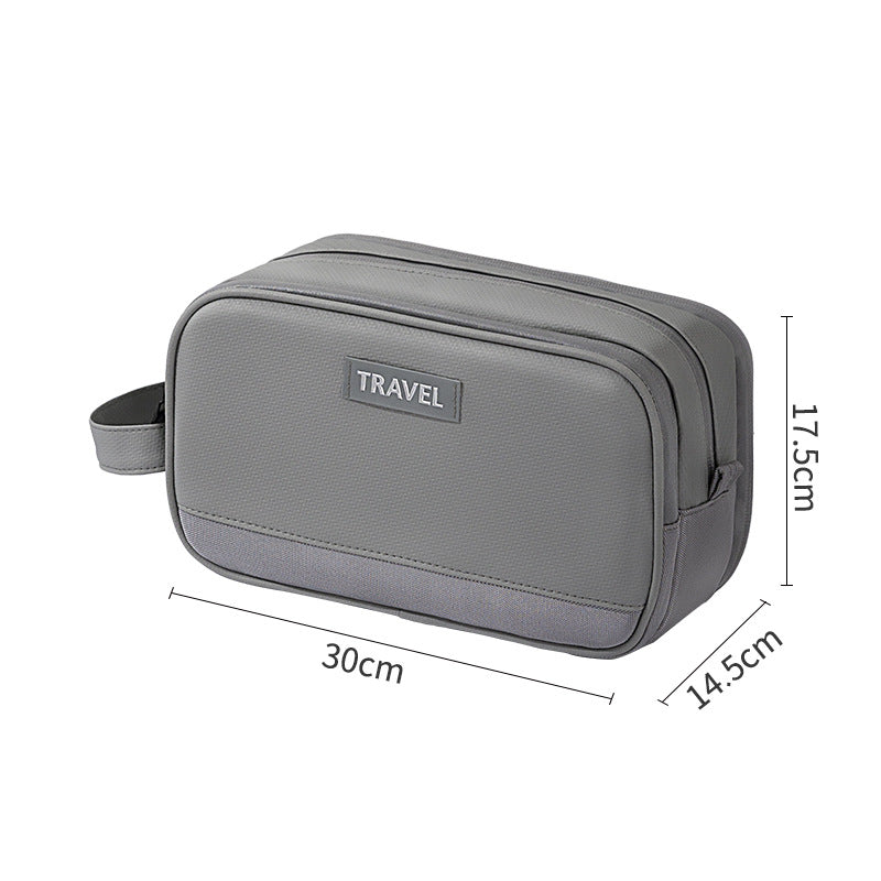 Cosmetic bag, business trip toiletries storage bag, three-layer dry and wet separation men's toilet bag, makeup bag organizer,Makeup bag with compartments,