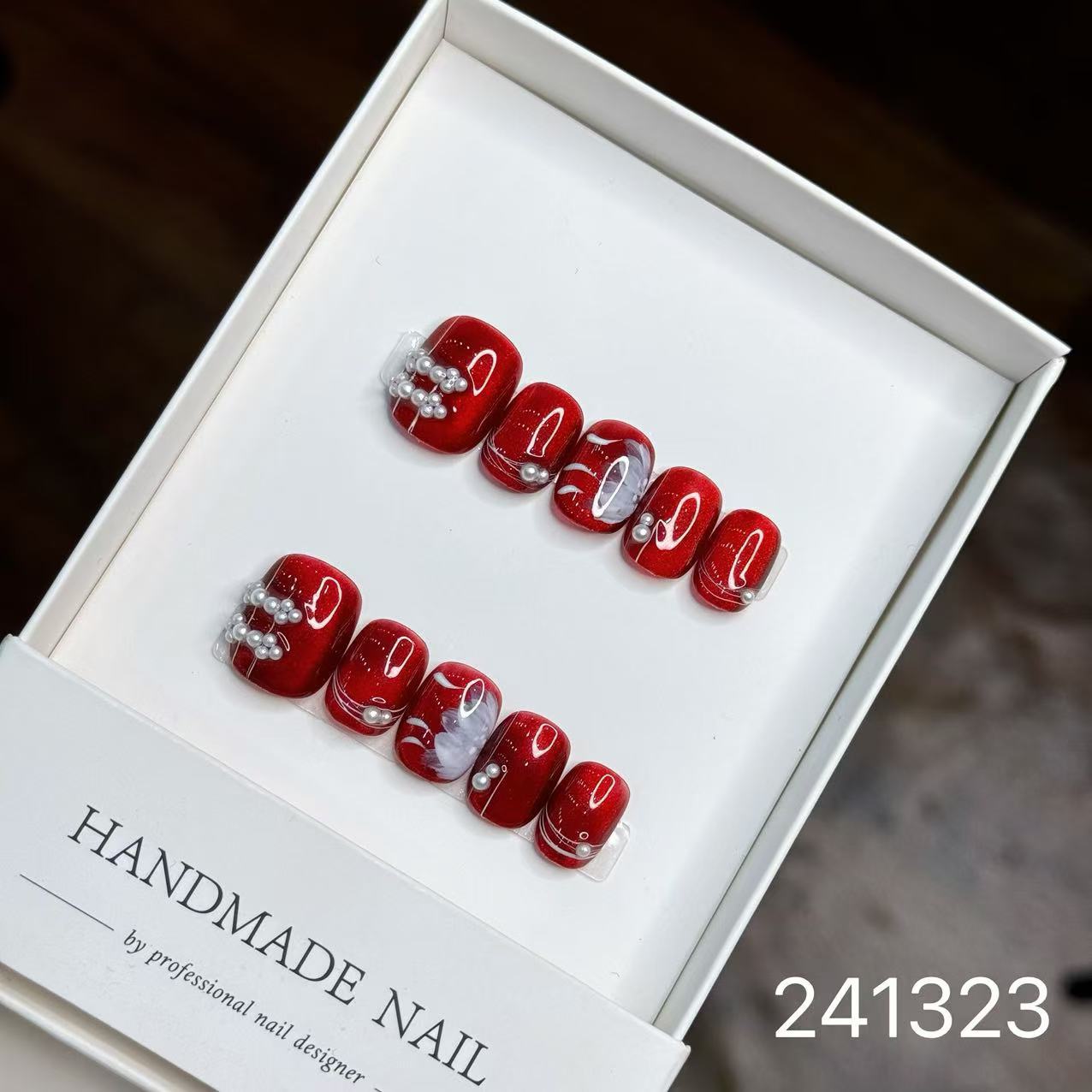 1030- Handmade press on nails fake nails removable