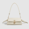 Small shoulder bag for women, fashionable glacier white underarm bag, versatile commuter Crossbody bag for women small