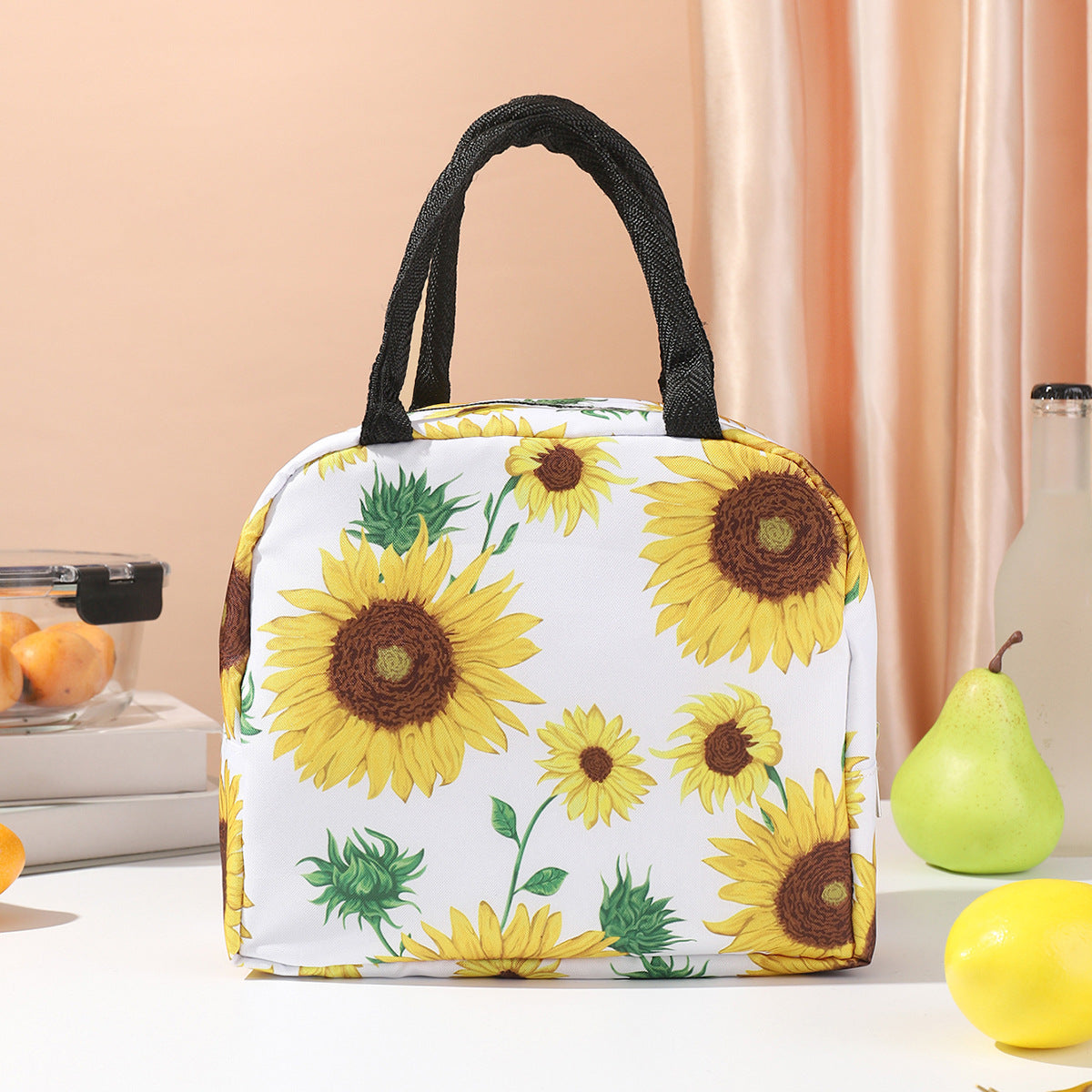 Premium Digital Printing Pattern Thermal Insulation Bag – Stylish Lunch Bag & Tote Aluminum Foil Ice Bag for Fresh-Keeping Storage
