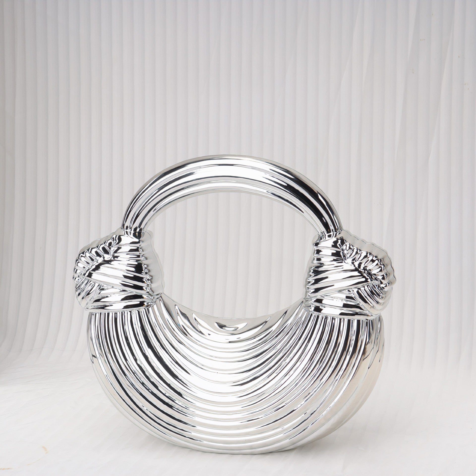 Shinny Acrylic Knotted evening Clutch Purse, Dinner Purse, Clutch Purse Casual, Clutch Purse Party, Prom Bag, Party Purse,