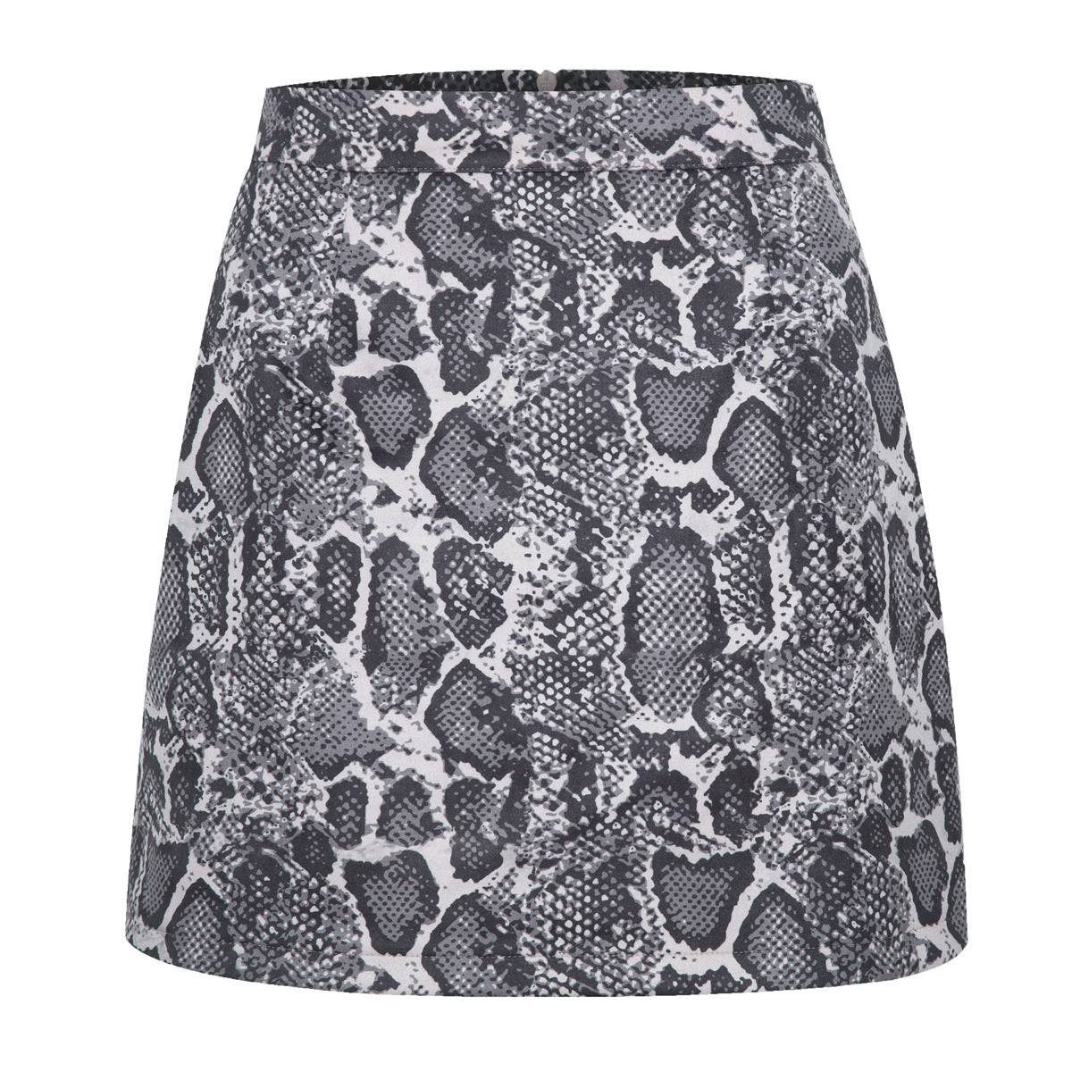 Suede Wrap Mini Skirt