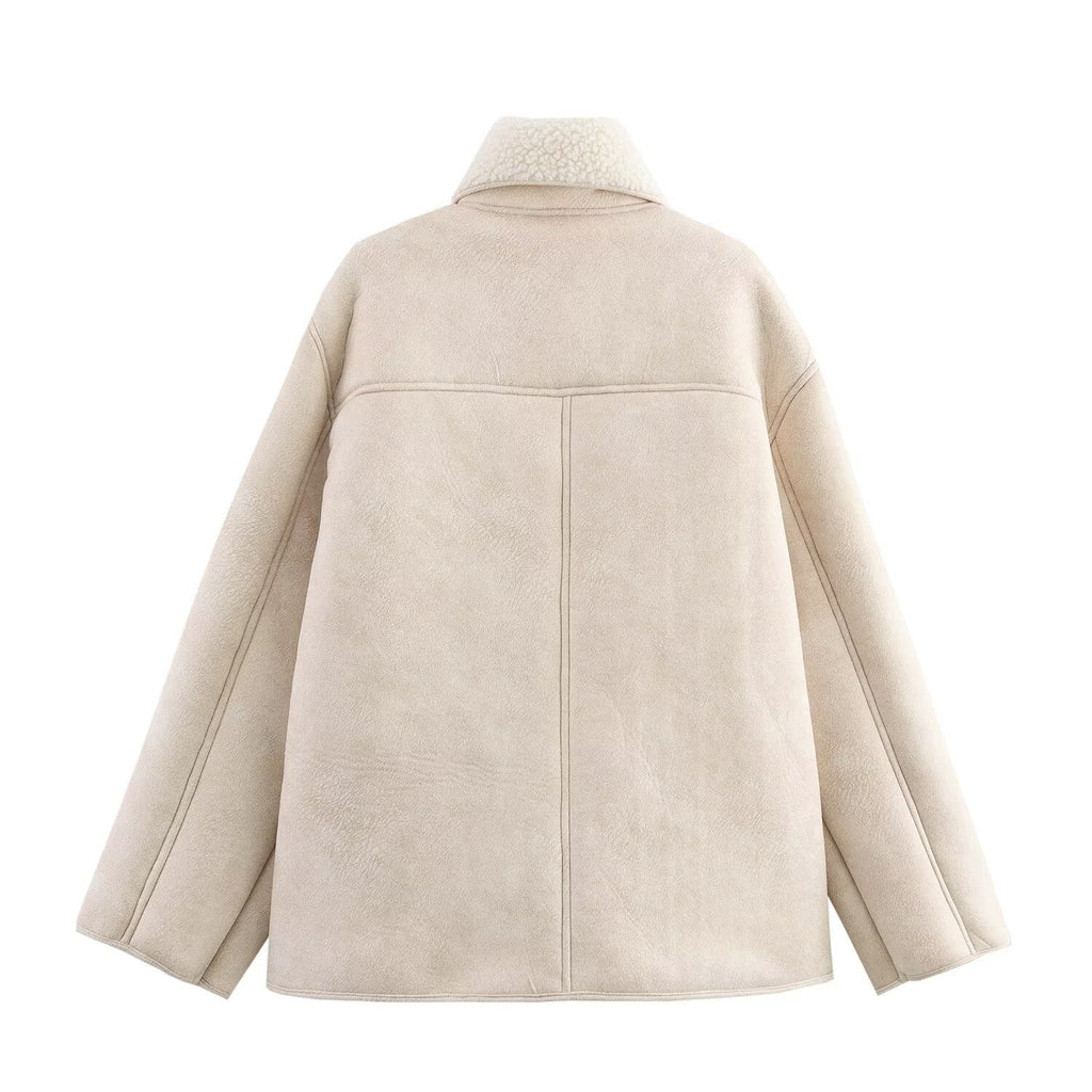 Reversible Fur & Leather Jacket