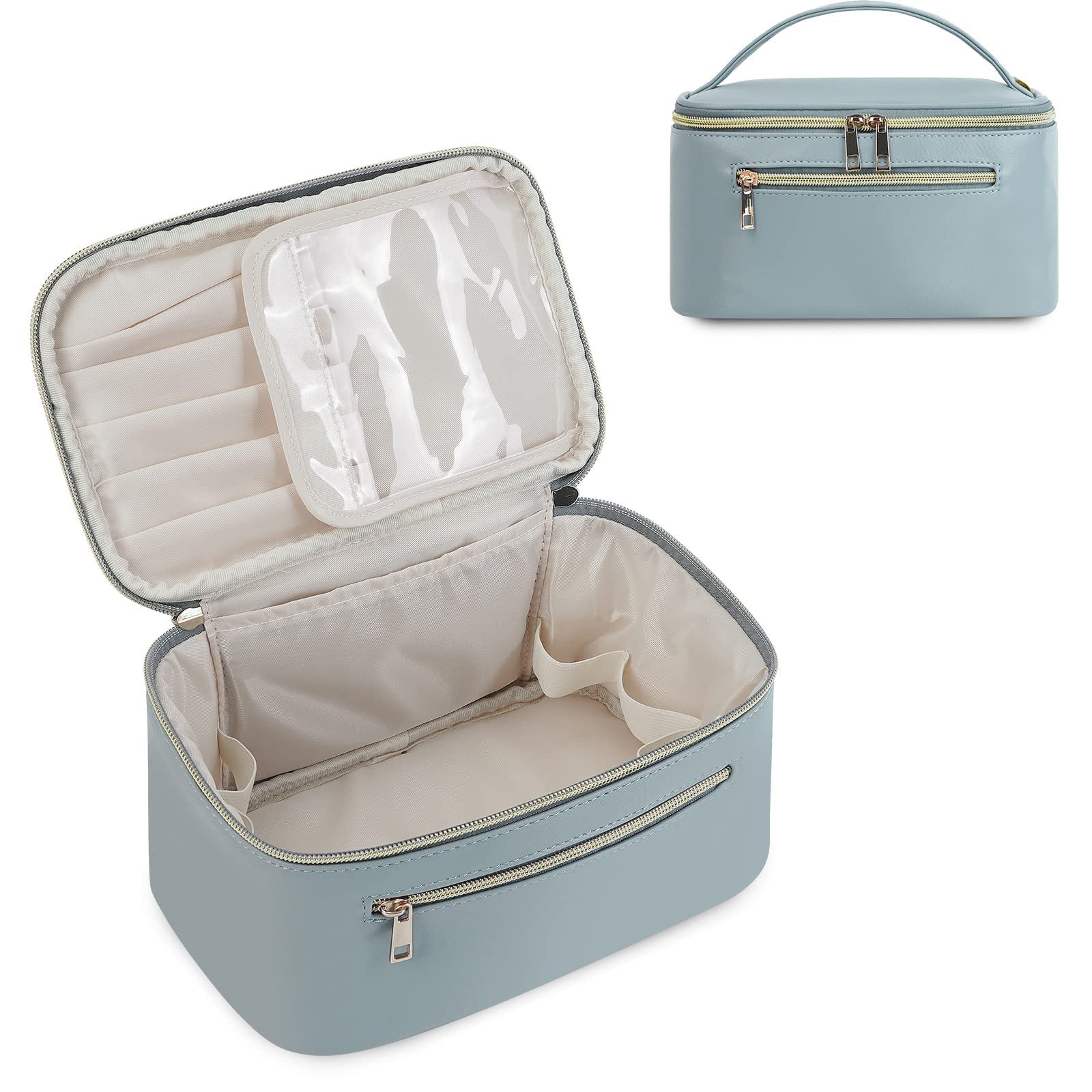 Large capacity waterproof toiletry bag, storage bag travel toiletries set cosmetic bag, makeup bag with compartments, travel makeup bag,Makeup bag organizers,