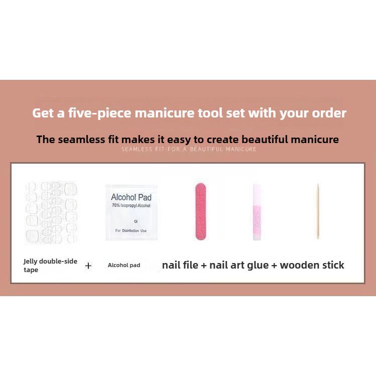 1042- Handmade press on nails fake nails removable Handmade Drawing Nails