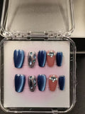 1054- Handmade press on nails fake nails removable